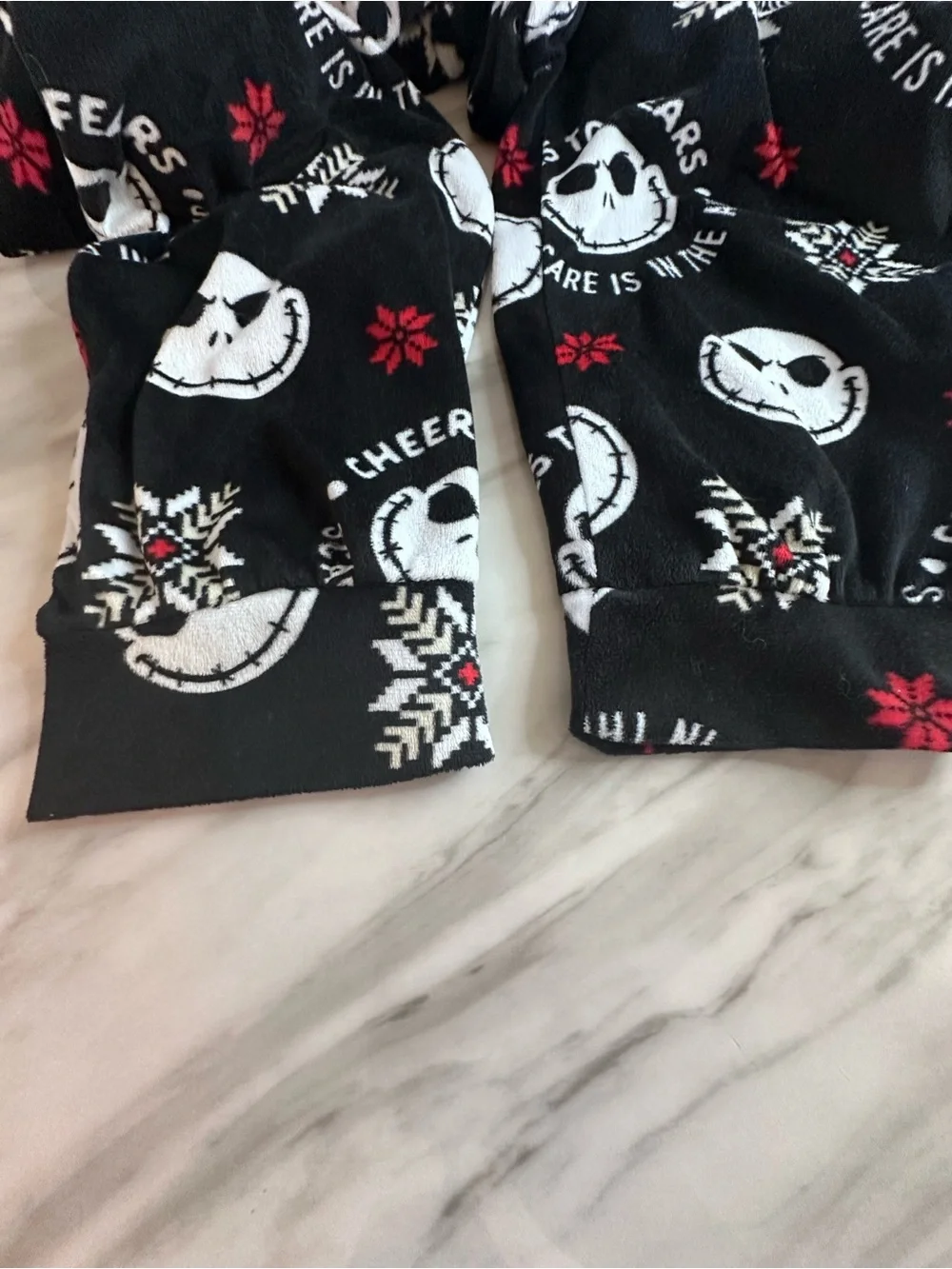 Tim Burton’s The Nightmare Before Christmas Print Lounge Pants - Picture 4 of 4